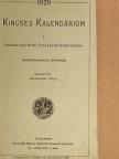 Aujeszky László - Kincses Kalendáriom 1929 [antikvár]