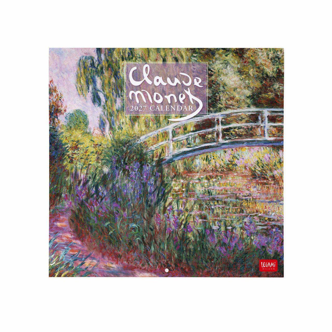 CAL270024 - Legami falinaptár (30x29 cm) Claude Monet 2027