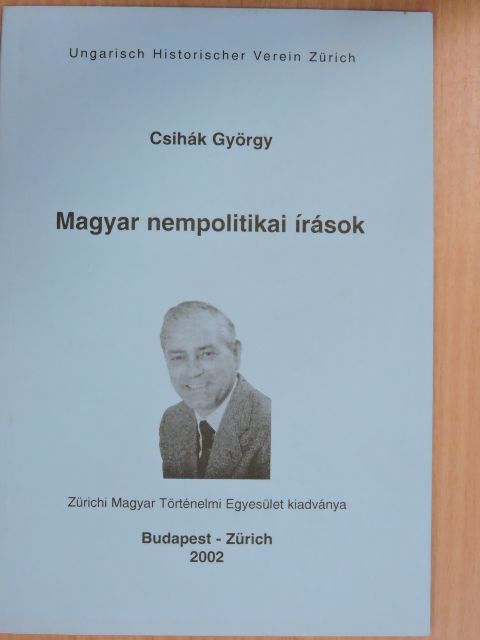 Csihák György - Magyar nempolitikai írások [antikvár]