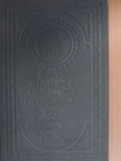 Heinrich Heine - Heinrich Heines Sämtliche Werke in zwölf Bänden 4. (gótbetűs) [antikvár]