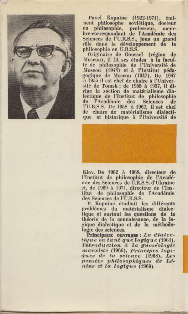 P. Kopnine - Dialectique, logique, science [antikvár]