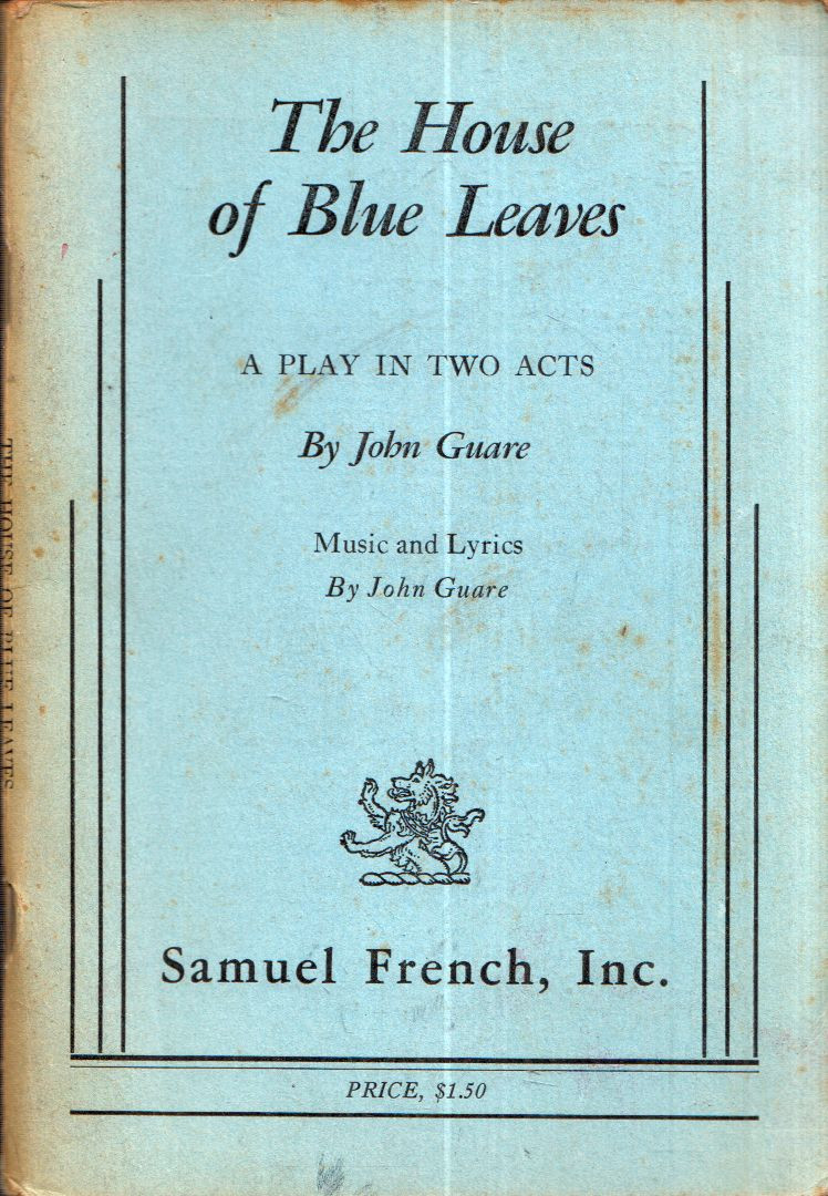 John Guare - The House of Blue Leaves (dedikált) [antikvár]