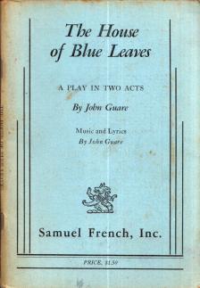 John Guare - The House of Blue Leaves (dedikált) [antikvár]