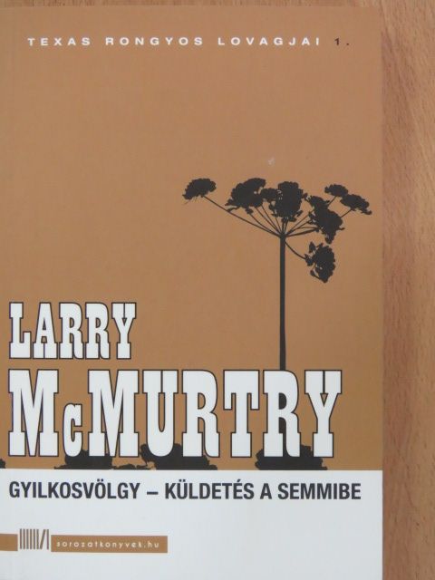 Larry McMurtry - Gyilkosvölgy - Küldetés a semmibe [antikvár]