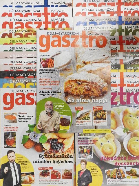 Délmagyarország - Gasztro magazin 2016. január-december [antikvár]