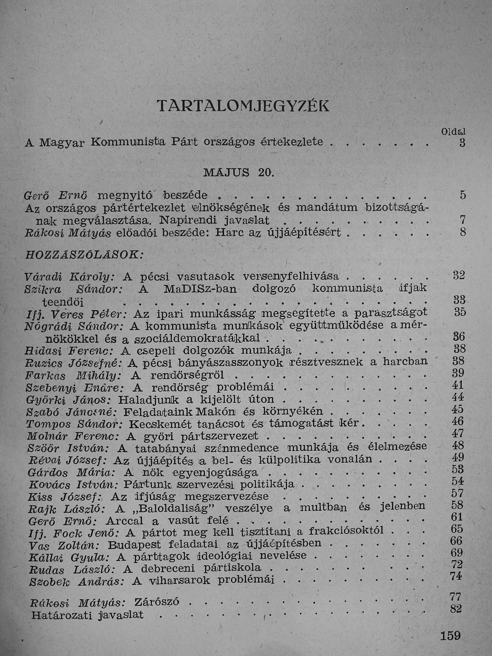 Gerö Ernő - Harc az ujjáépítésért [antikvár]