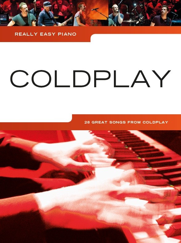 COLDPLAY. REALLY EASY PIANO, 28 GREAT SONGS FROM COLDPLAY