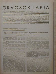 Orvosok Lapja 1949. (nem teljes évfolyam) [antikvár]