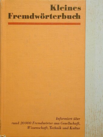 Günter Gurst - Kleines Fremdwörterbuch [antikvár]