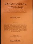 Magántanulók útmutatója [antikvár]