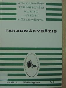 Gaál László - Takarmánybázis 1971/1. Melléklet-Supplement [antikvár]