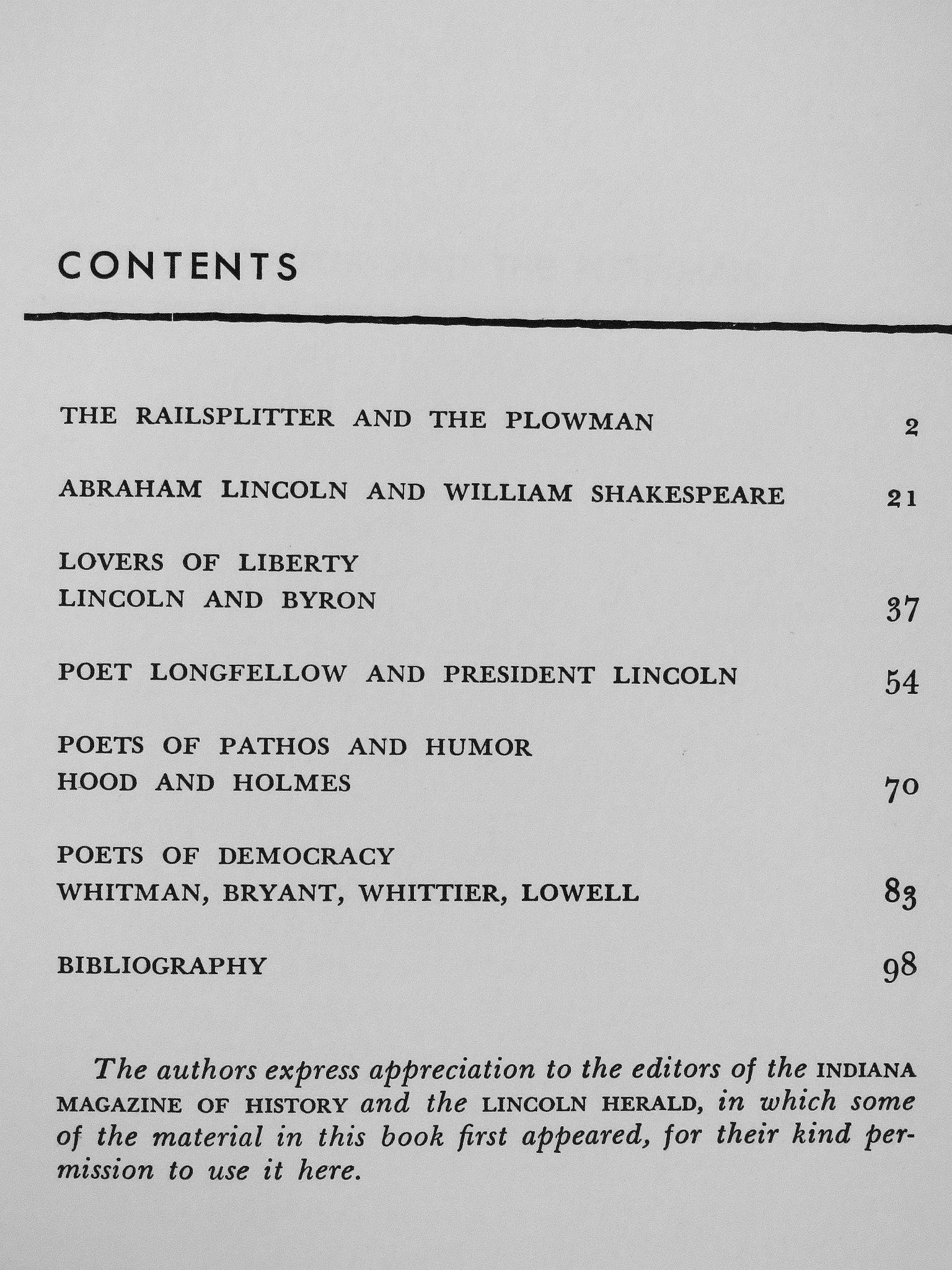 Abraham Lincoln - Lincoln's Favorite Poets [antikvár]