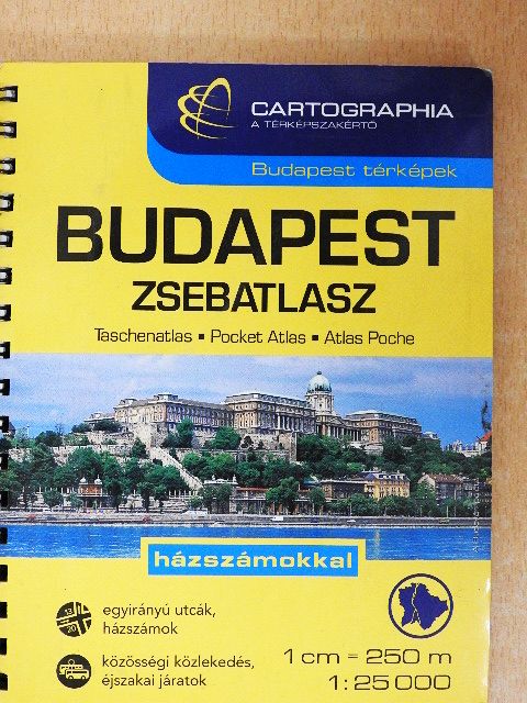 Budapest Zsebatlasz [antikvár]