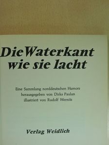 Die Waterkant wie sie lacht [antikvár]