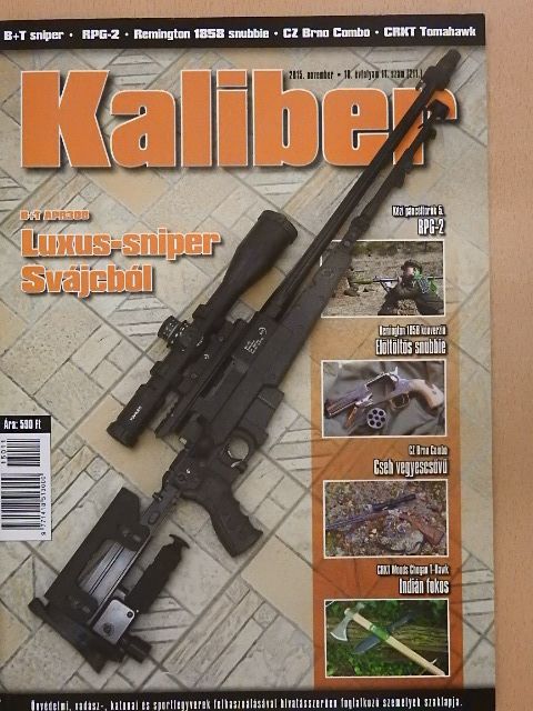Kaliber 2015. november [antikvár]