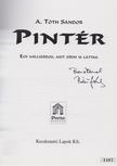 A. Tóth Sándor - Pintér (dedikált) [antikvár]