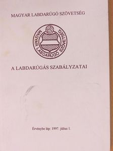 A labdarúgás szabályzatai [antikvár]