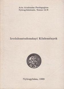 Csorba Sándor - Irodalomtudományi Közlemények 1990 Tomus 12/E [antikvár]