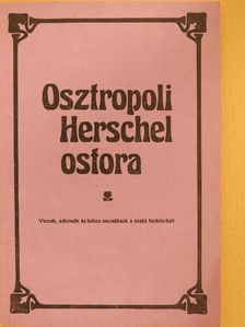 Hajdu István - Osztropoli Herschel ostora [antikvár]