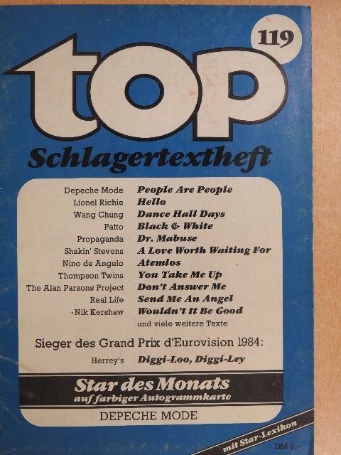Albert Hammond - Top Schlagertextheft 119 [antikvár]