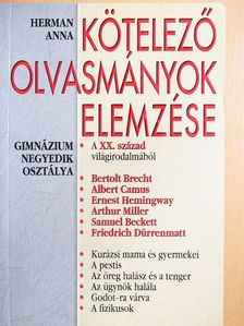 Herman Anna - Kötelező olvasmányok elemzése 8. [antikvár]