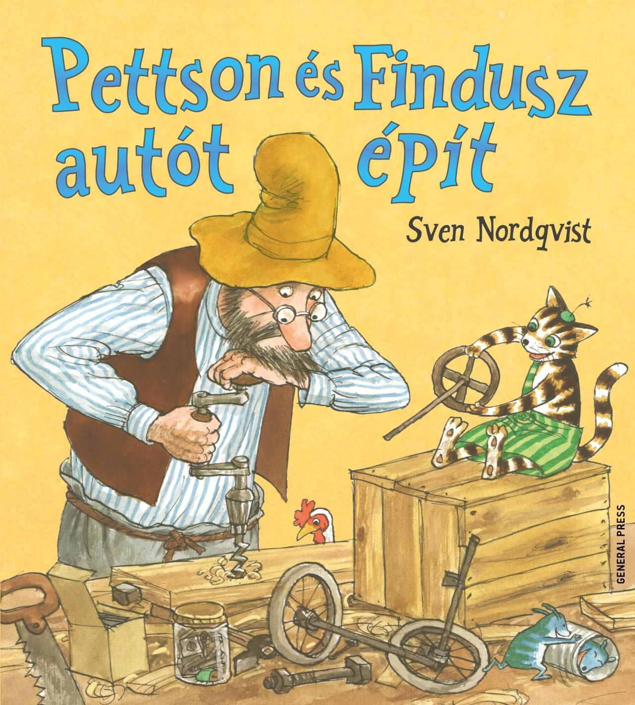 Sven Nordqvist - Pettson és Findusz autót épít