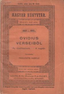 Ovidius verseiből [antikvár]