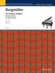 BURGMÜLLER - 25 ETÜDEN OP.100 FÜR KLAVIER (MONIKA TWELSIEK)