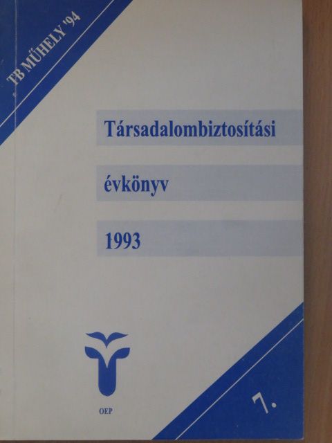 Társadalombiztosítási évkönyv 1993 [antikvár]