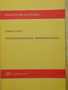 Bernd Mütter - Történelemtanítás Németországban [antikvár]