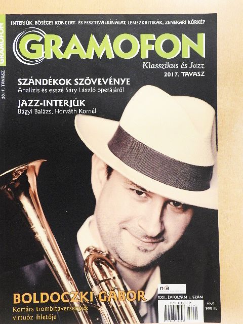 Gramofon 2017. tavasz [antikvár]