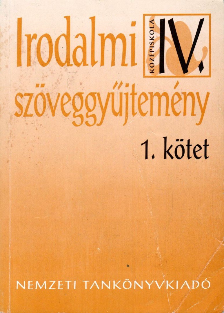 Madocsai László - Irodalmi szöveggyűjtemény IV/1. [antikvár]