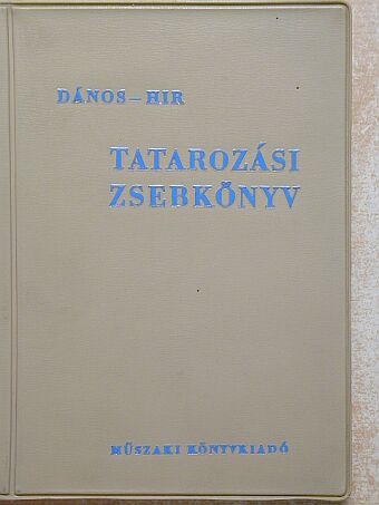 Bálint Gyula - Tatarozási zsebkönyv [antikvár]