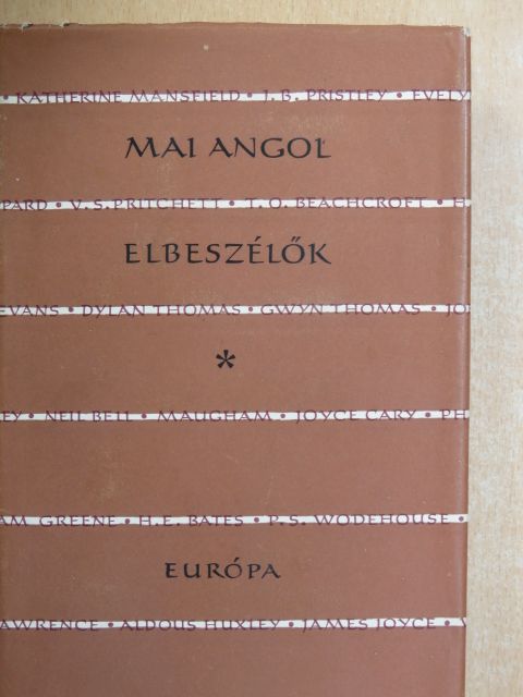 A. E. Coppard - Mai angol elbeszélők [antikvár]