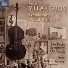 VILLA-LOBOS - SYMPHONY NOS.8,9 AND 11,CD
