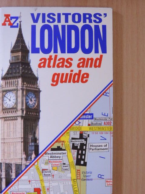 Geographers' A-Z visitors' London atlas and guide [antikvár]