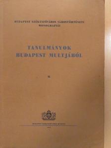 Dr. Bánrévy György - Tanulmányok Budapest multjából II. [antikvár]