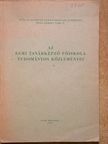 Dr. Bakos József - Az Egri Tanárképző Főiskola Tudományos Közleményei V. [antikvár]