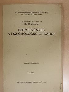 Albert Bandura - Szemelvények a pszichológus etikához [antikvár]