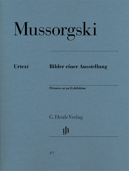 MUSZORGSZKIJ (MUSSORGSKIJ) - BILDER EINER AUSSTELLUNG FÜR KLAVIER URTEXT (WEBER-BOCKHOLDT / SCHILDE)