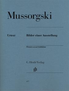 MUSZORGSZKIJ (MUSSORGSKIJ) - BILDER EINER AUSSTELLUNG FÜR KLAVIER URTEXT (WEBER-BOCKHOLDT / SCHILDE)