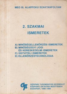 Dr. Sepsey József - 2. Szakmai ismeretek [antikvár]