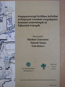 Dr. Bozó László - Magyarországi kritikus terhelési térképezési munkát megalapozó kutatási eredmények és fejlesztési irányok [antikvár]