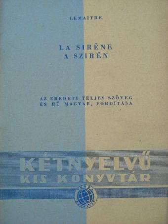 Jules Lemaitre - A szirén [antikvár]