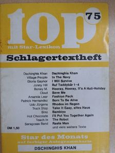 Bernd Meeinunger - Top Schlagertextheft 75 [antikvár]