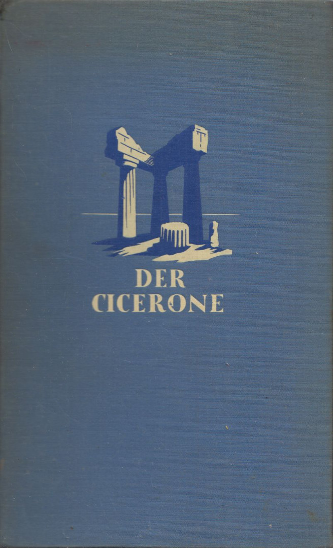 Jacob Burckhardt - Der Cicerone [antikvár]