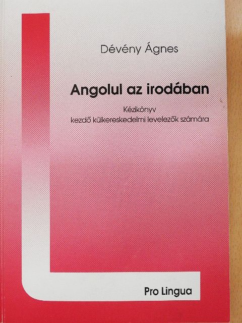 Dévény Ágnes - Angolul az irodában [antikvár]