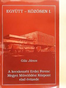 Gila János - A kecskeméti Erdei Ferenc Megyei Művelődési Központ első évtizede [antikvár]
