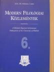 Balogh Péter - Modern Filológiai Közlemények 6. [antikvár]
