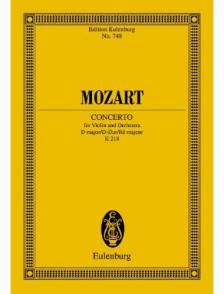 MOZART, W,A, - CONCERTO FOR VIOLIN AND ORCHESTRA D MAJOR KV 218, TASCHENPARTITUR